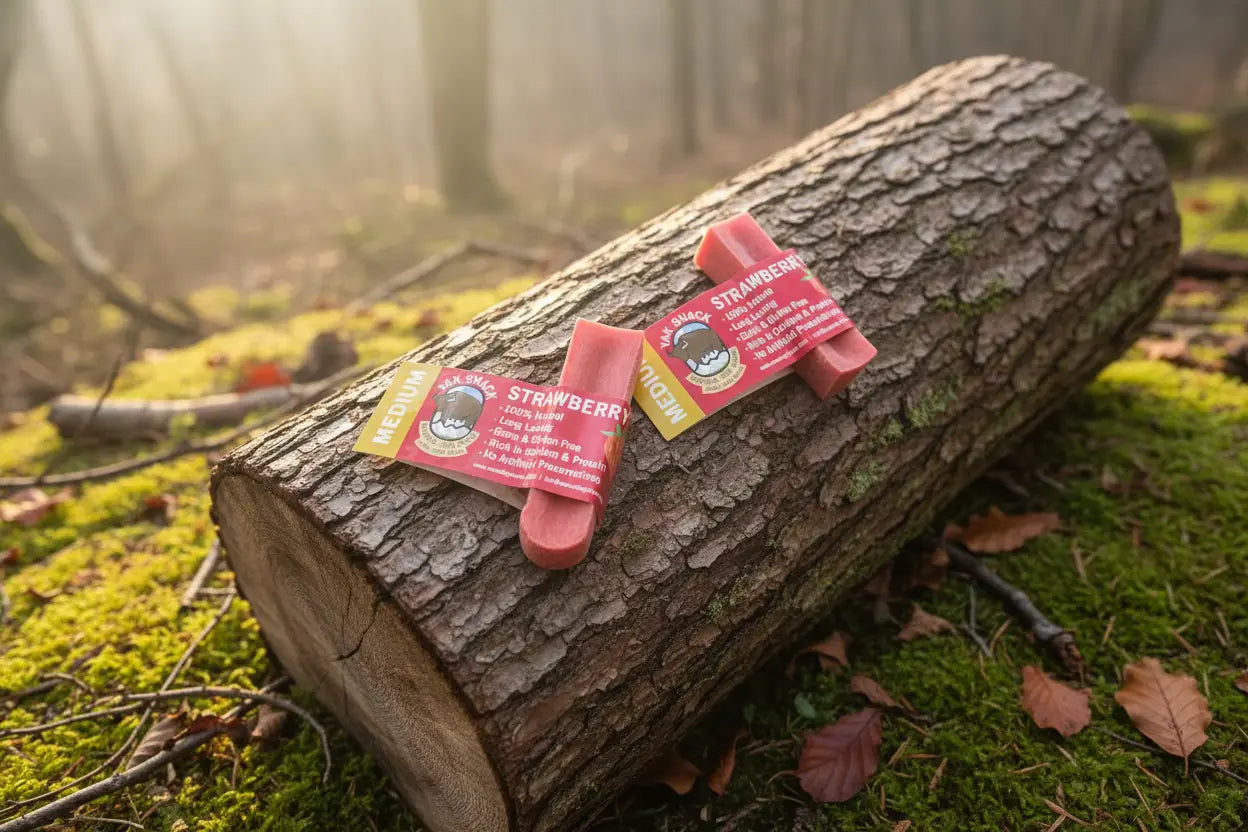 Yak Snack Strawberry (Large) JC Raw LTD