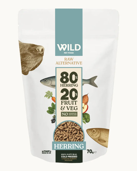 WILD 80:20 Cold Pressed | Herring Wild Pet Food
