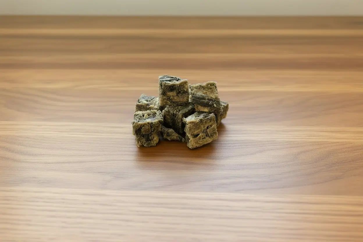 Fish Skin Cubes 100g JC Raw LTD