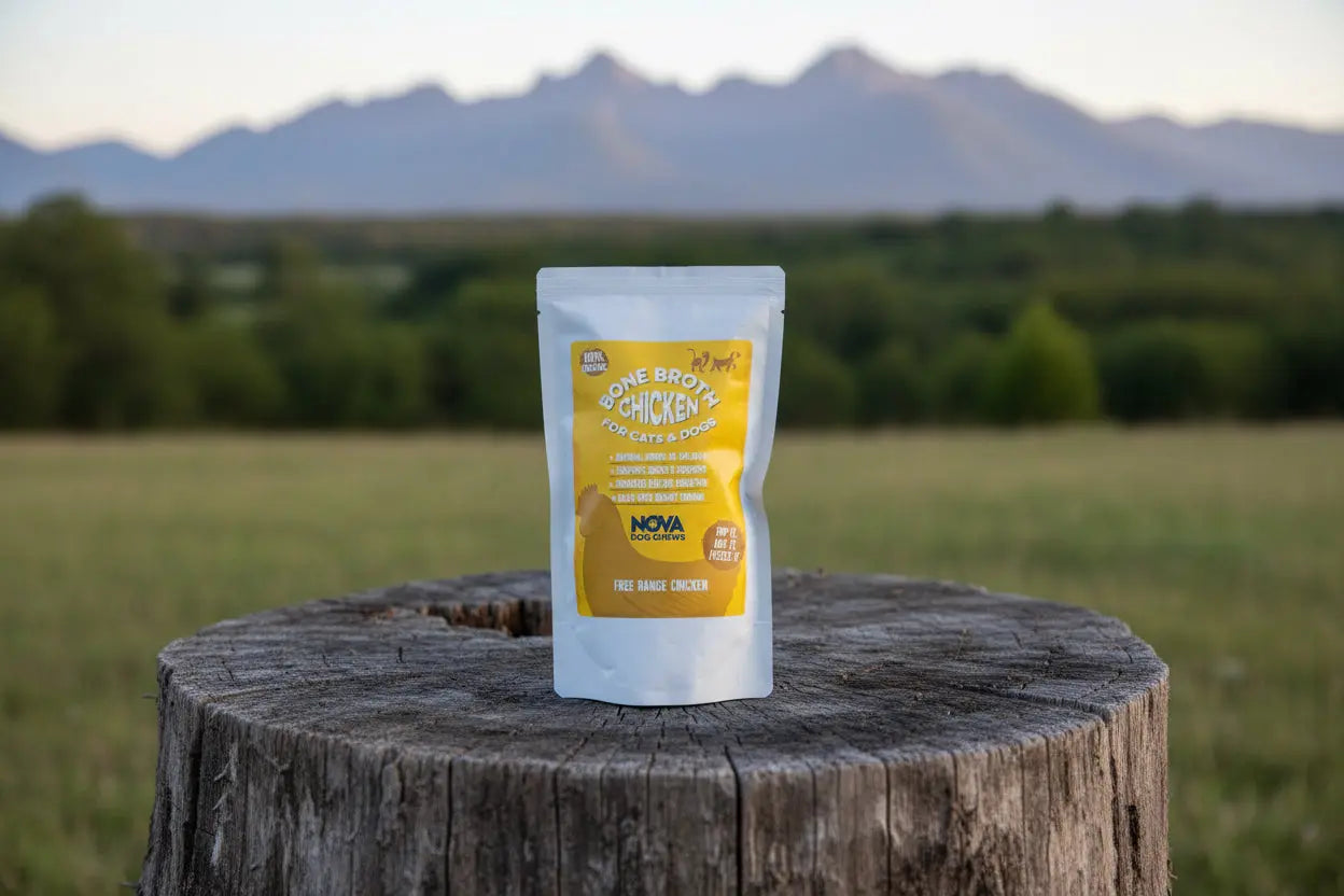Chicken Bone Broth Nova dog chews