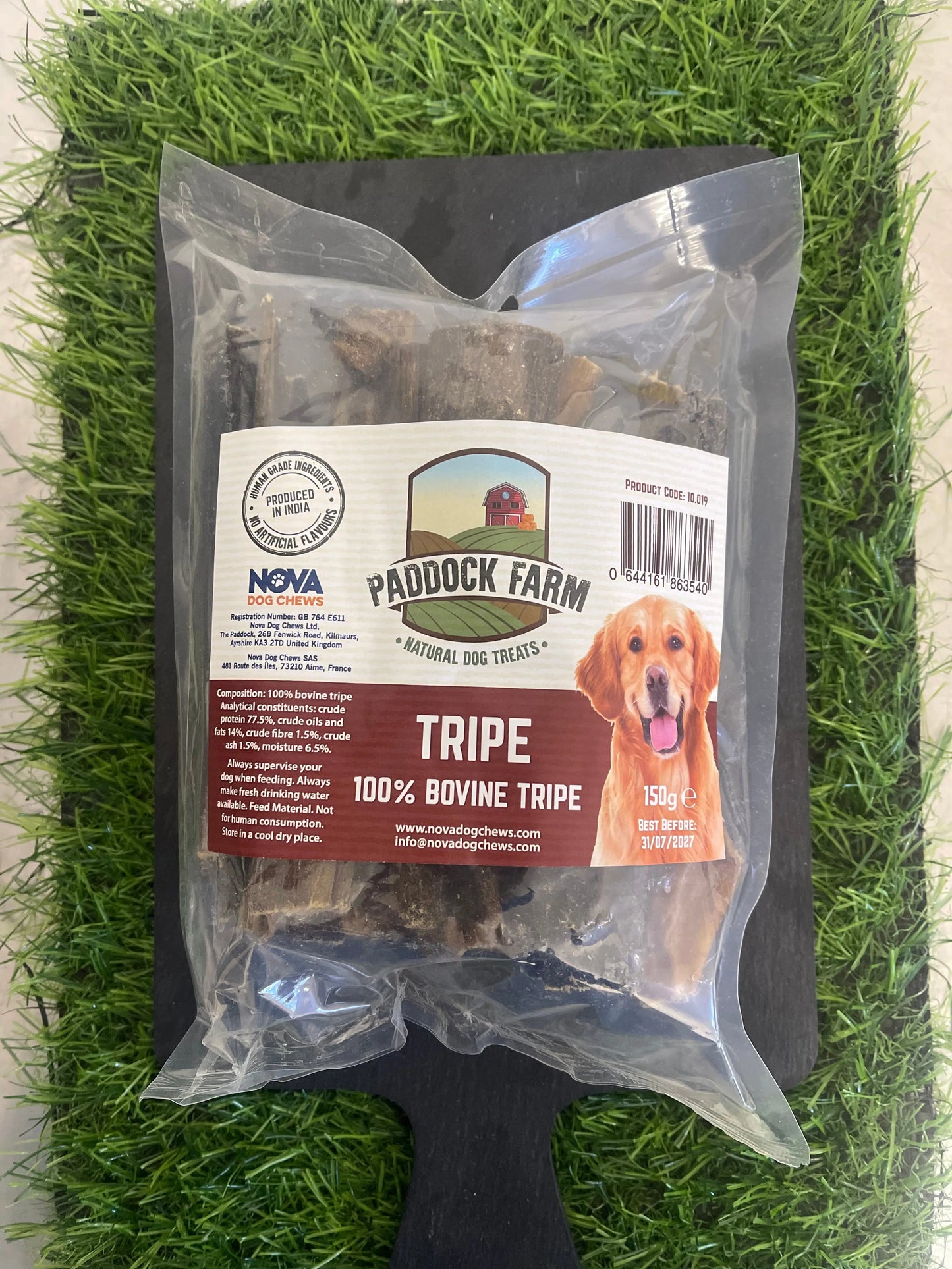 Beef Tripe | 150g Pack Nova dog chews
