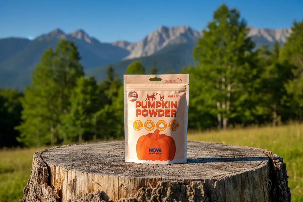 Nova Dog Chews Pumpkin Powder Nova dog chews