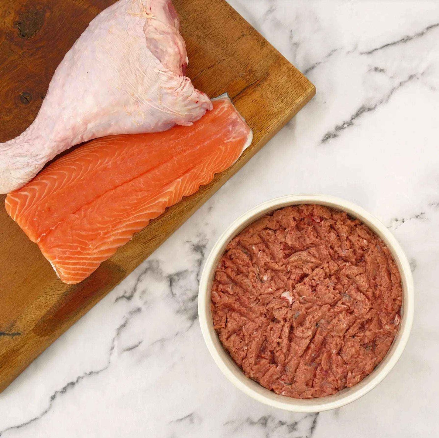 Raw Treat Pet Food - Salmon & Turkey