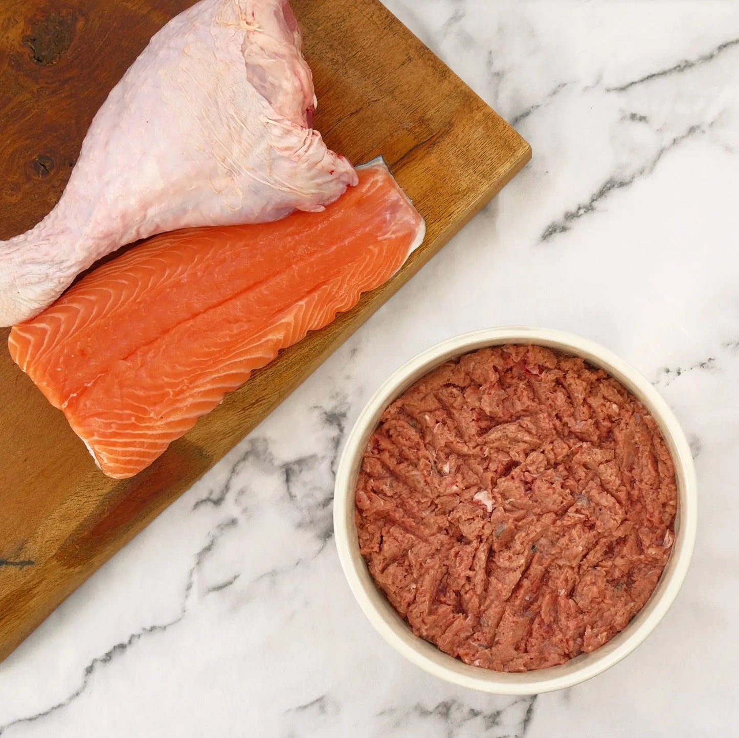 Raw Treat Pet Food - Salmon & Turkey