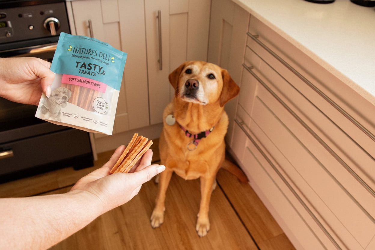Soft Salmon Sticks 100g