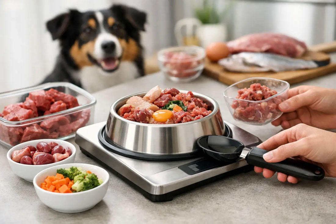 How to Portion Raw Meals Accurately for Dogs