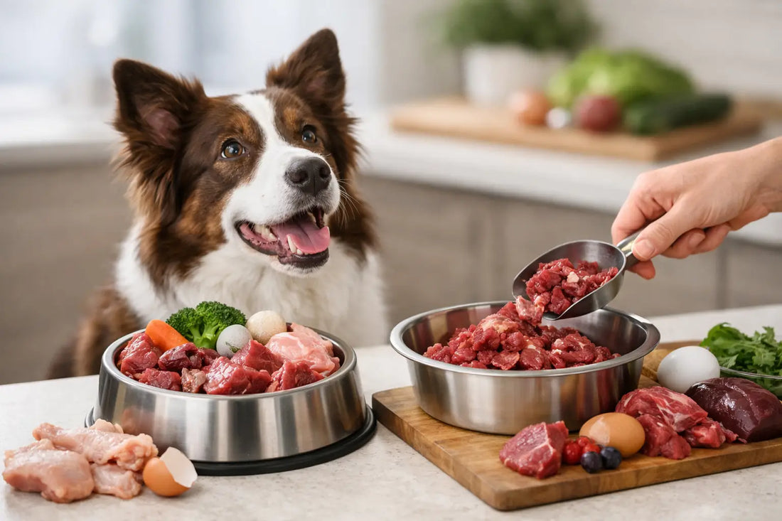 How to Switch Dogs Safely to Raw Dog Food