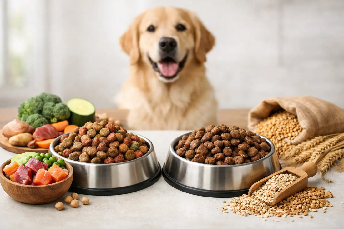 Grain Free Versus Regular Dog Food Explained