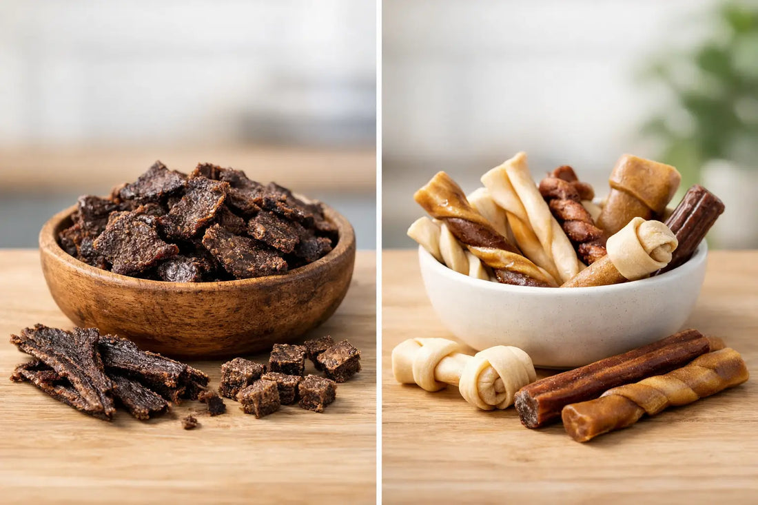 Air Dried Treats Versus Chews: Which Is Best?