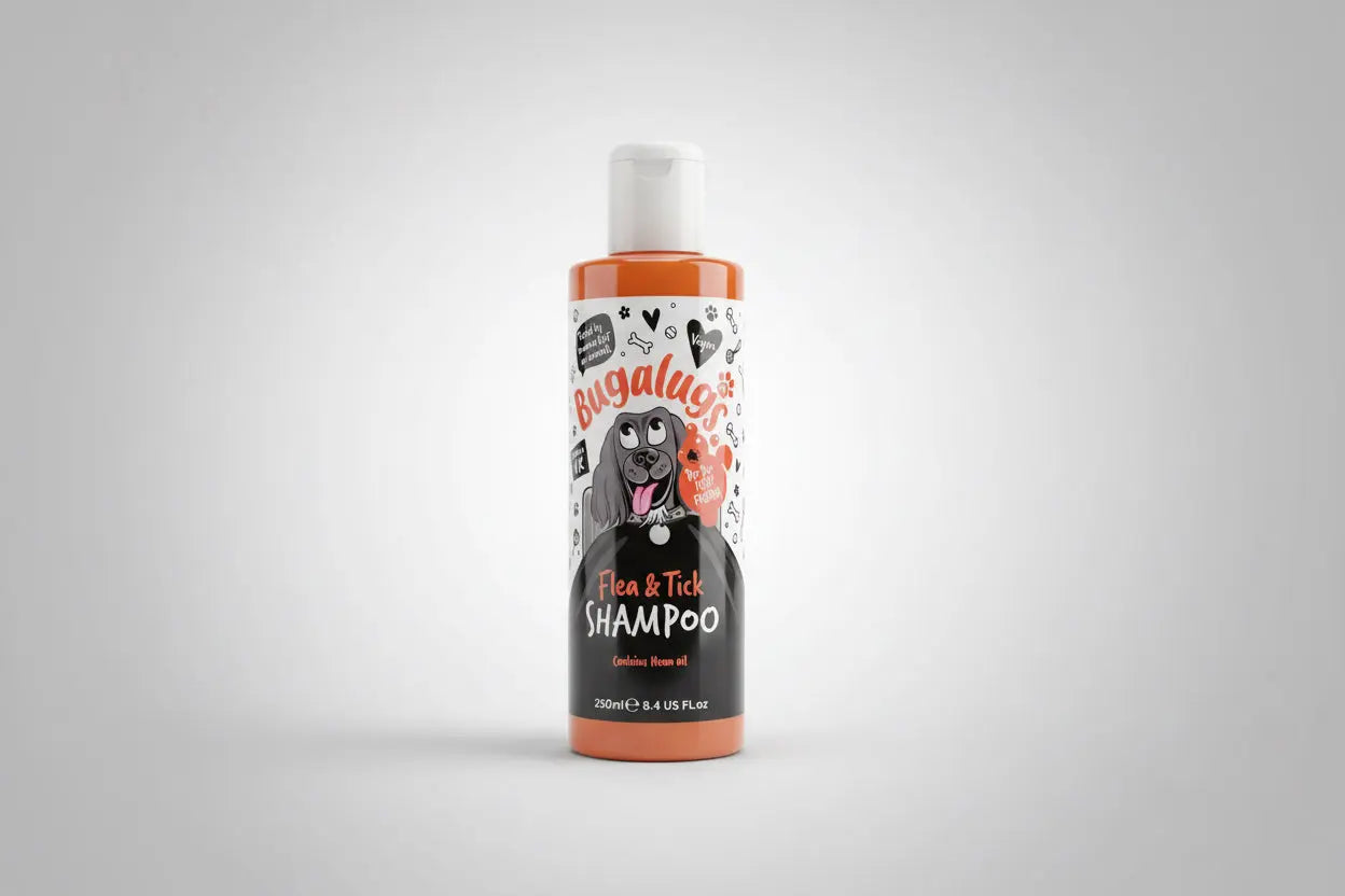 Bugalugs flea and tick shampoo 250ml JC Raw LTD