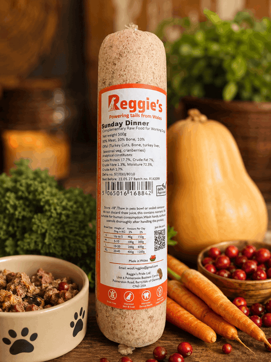 Reggies Raw Sunday Dinner 500g