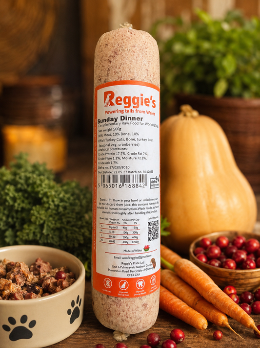 Reggies Raw Sunday Dinner 500g