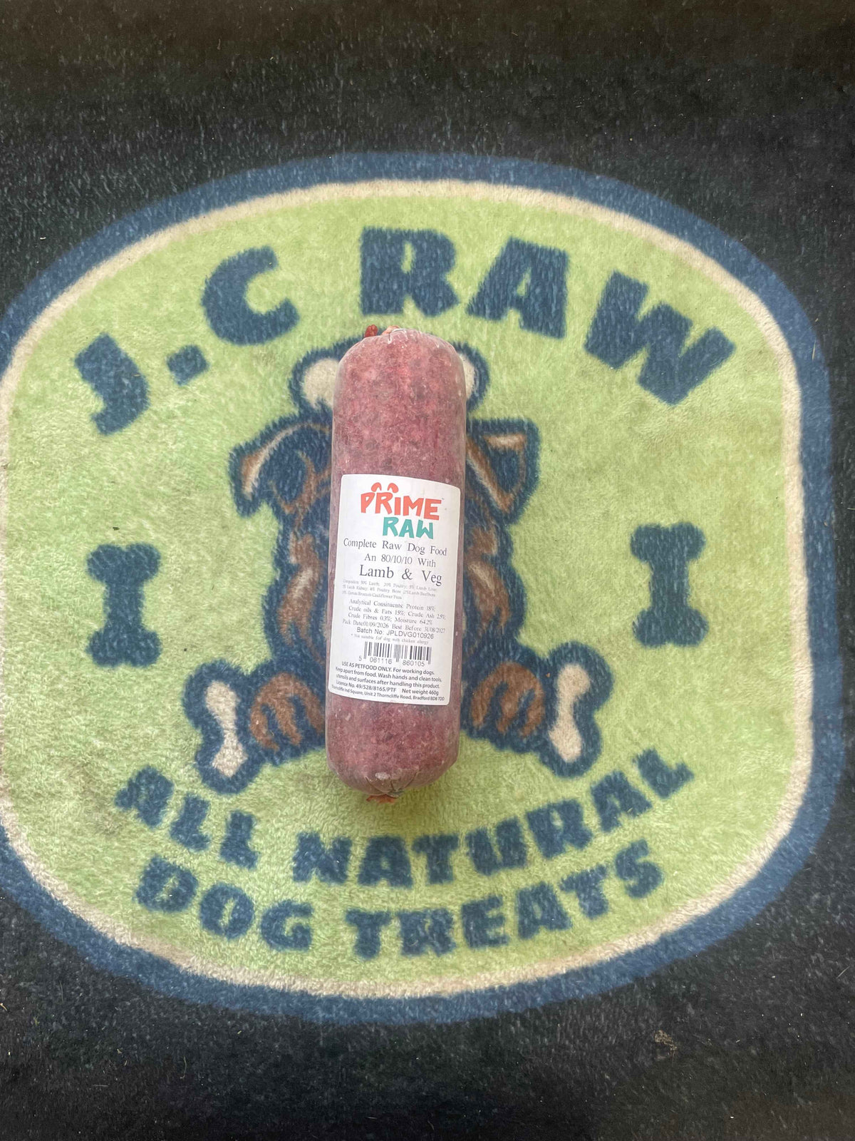 Prime Raw - Lamb & Veg 460g