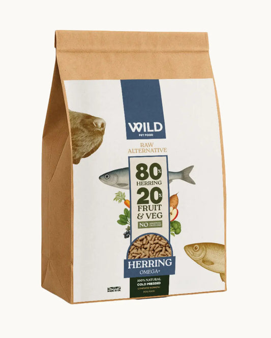 WILD 80:20 Cold Pressed | Herring Wild Pet Food
