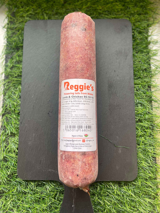 Reggies Raw Lamb & Chicken 500g