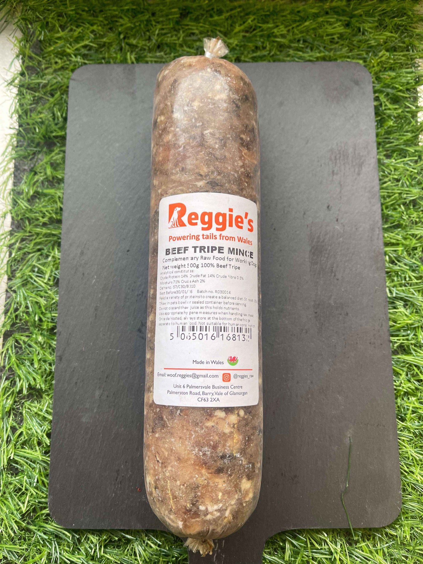 Reggies Raw Beef Tripe Mince