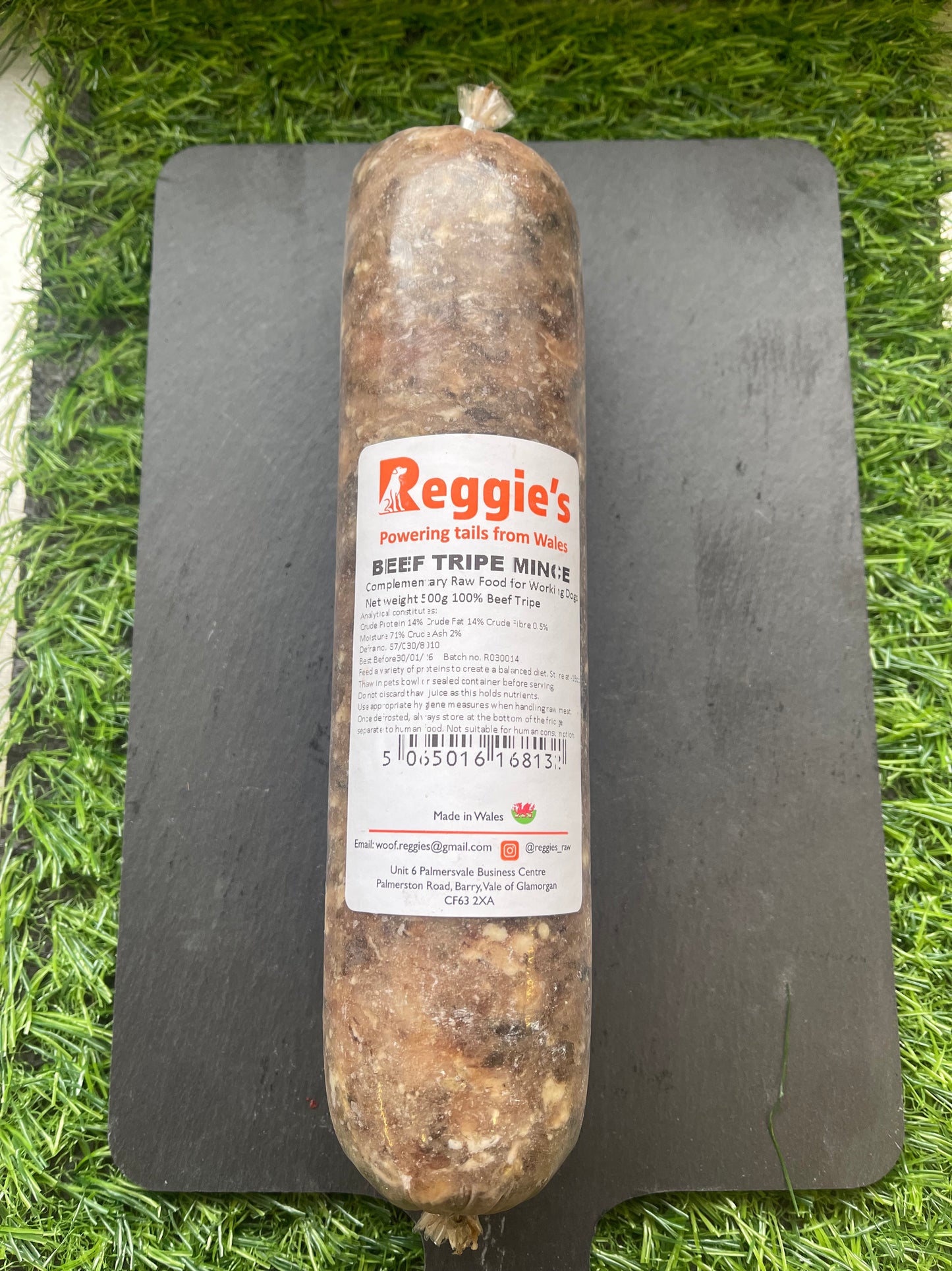 Reggies Raw Beef Tripe Mince