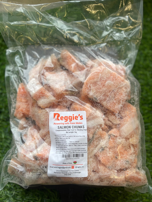 Reggies Raw Salmon Chunks