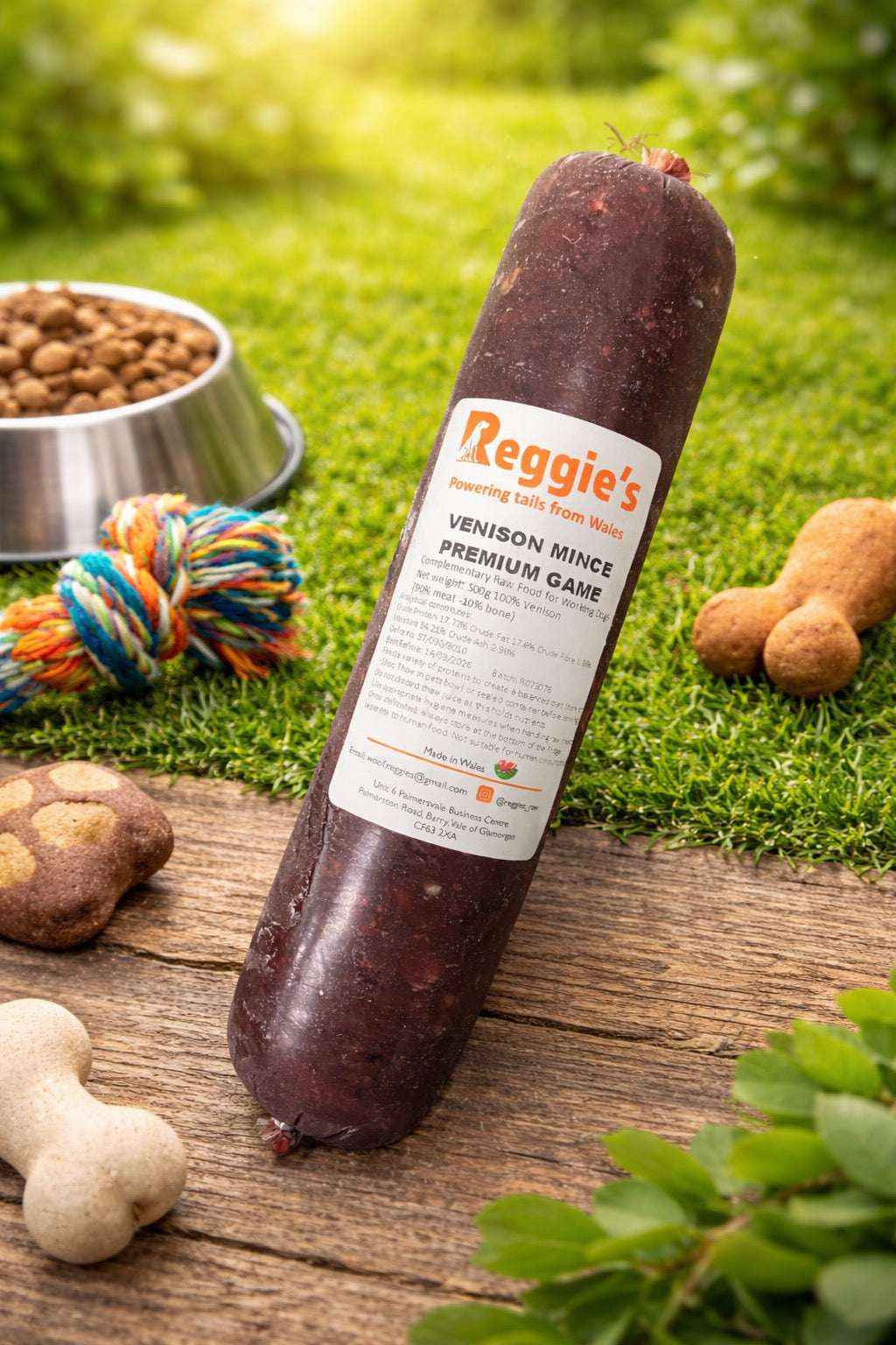 Reggie’s Raw Venison 90:10