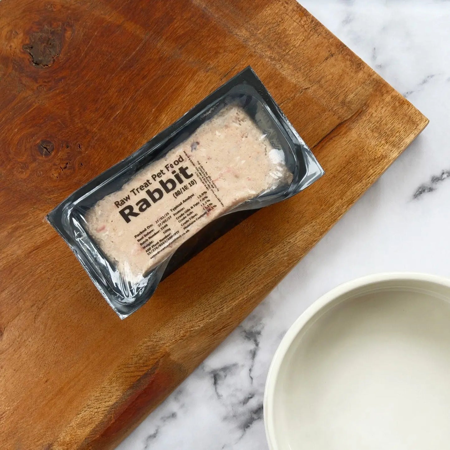 Raw Treat Pet Food | Rabbit | 80:10:10 Raw Treat Pet Food