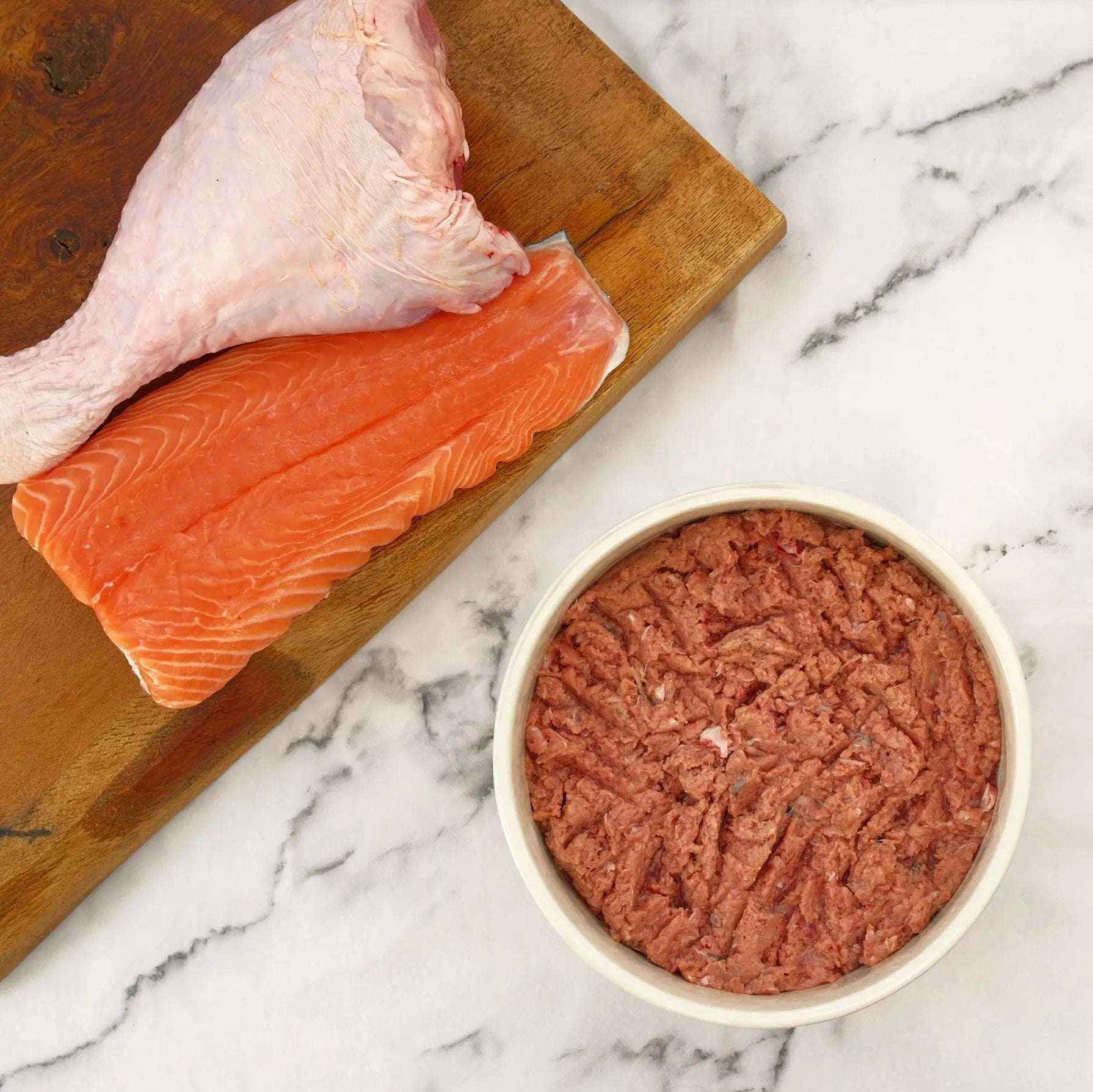 Raw Treat Pet Food - Salmon & Turkey