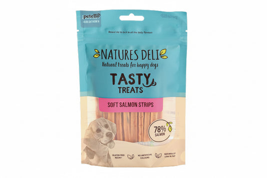 Soft Salmon Sticks 100g