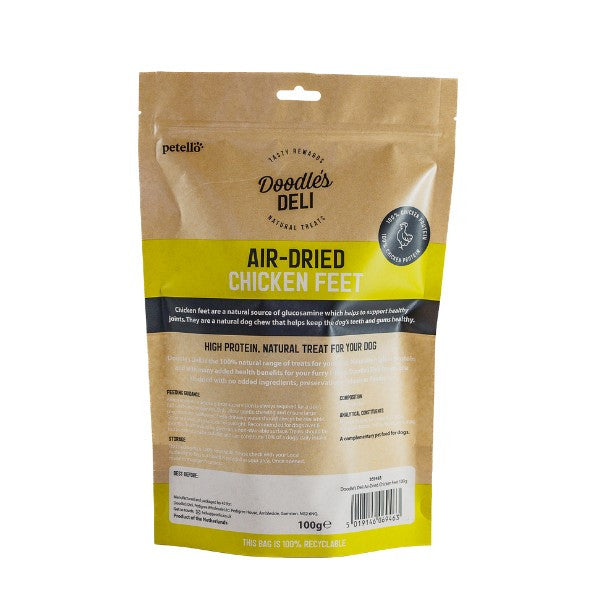 Doodles Deli Chicken Feet 100g